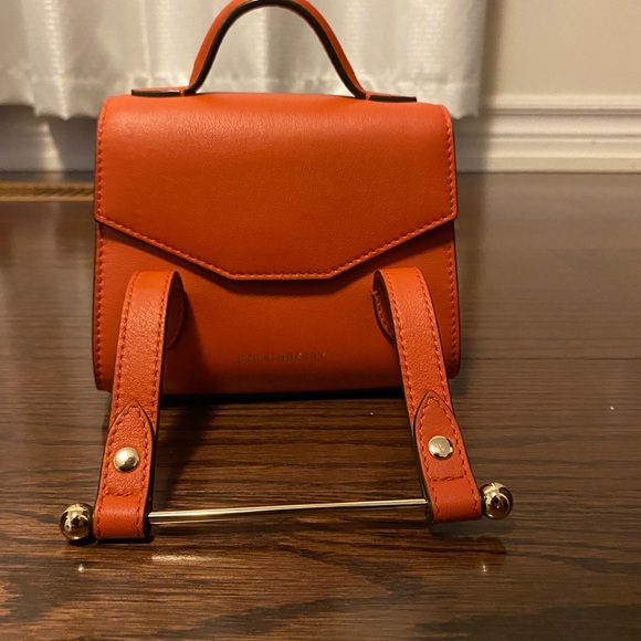 Strathberry Mini Bag in Orange - Picture 5 of 7